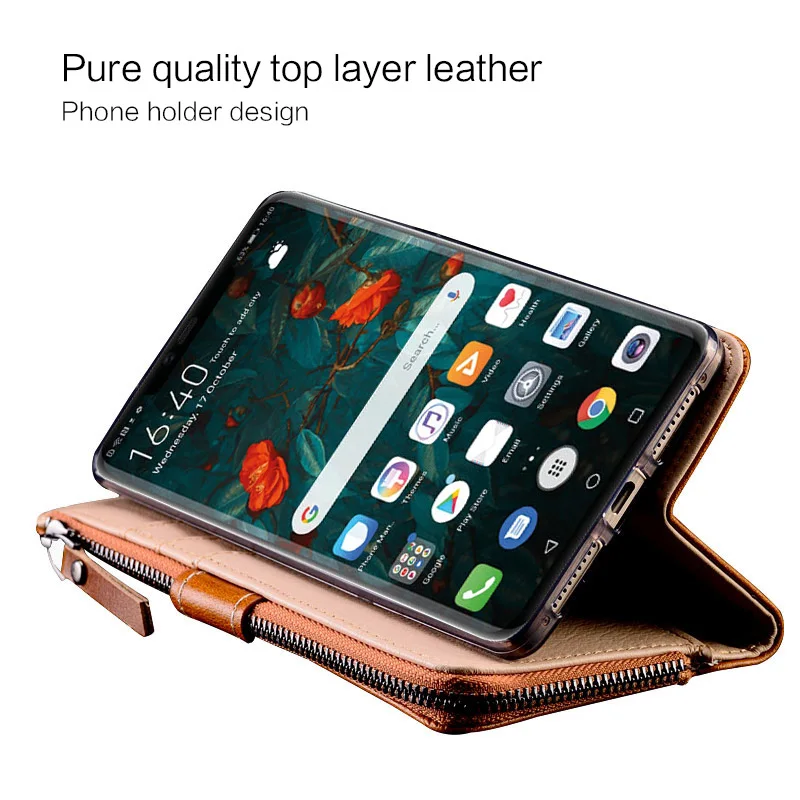For Huawei P10 P20 P30 Lite Mate 9 10 20 Lite Pro P Smart Y6 Y7 Y9 2019 Case Wallet Phone Bag For Honor 8X 9X 10 Lite Purse