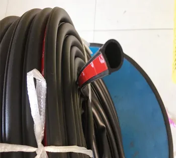 

Oversized D-shaped sealing strips, large D-shaped 16 by 16 new waterproof grooves, thickened, dust-proof and sound-proof ternary