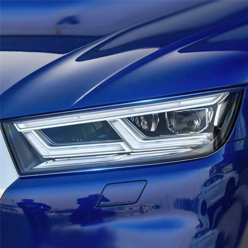 Для Audi Q3 8U автомобильный передний светильник, головной светильник, накладка, защитная пленка, наклейка, внешние аксессуары