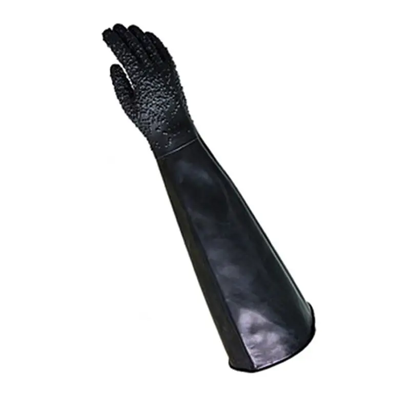 

2019 New Natural Latex Tape Granule Sandblasting Machine Gloves High Pressure Thickening Wear-resistant Protective Gloves