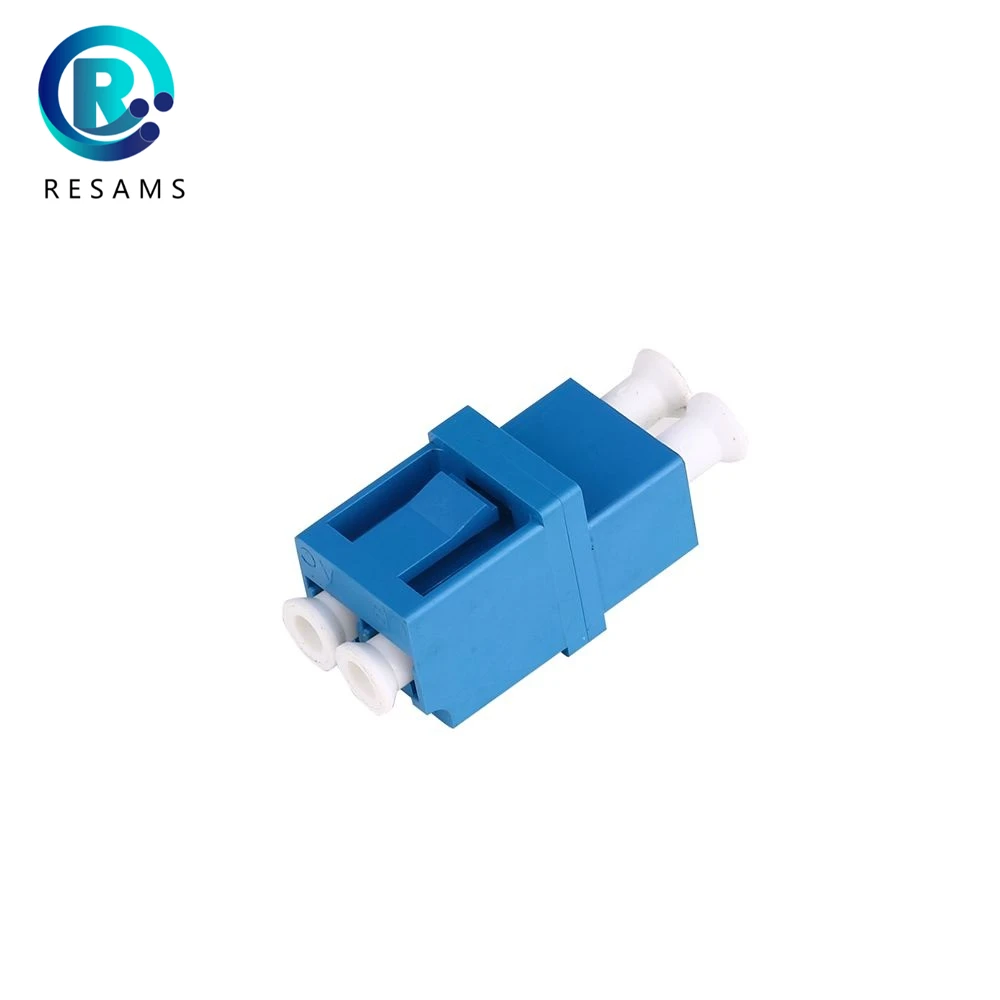 

Resams Made In China Factory Direct Sale The High Quality LC UPC SM DX Fiber Optic Adapter Low Loss Transfer Flange