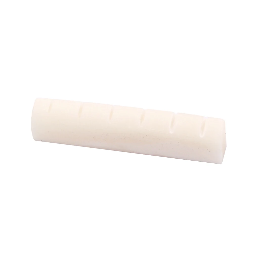 Blank Buffalo Bone Saddle Nut Perfect Sound for Acoustic Guitar Practicers 43x9x6mm Blank Buffalo Bone Saddle Nut Perfect Sound for Acoustic Guitar Practicers 43x9x6mm