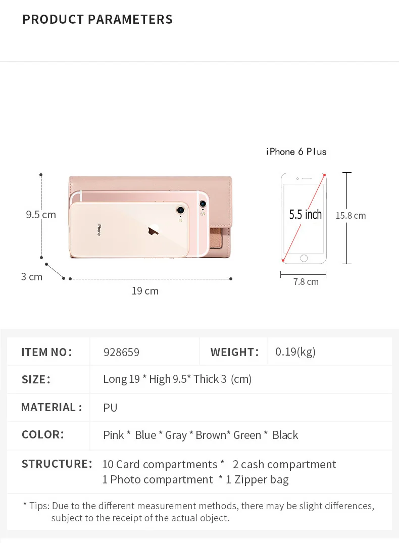 High Quality Rfid Long Zipper Wallet Women‘s Luxury PU Leather Card Wallets for Women 2019 Fashion Brand Female Money Purse Bags (24)