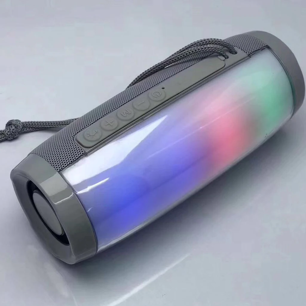Автомобильный сабвуфер басовый светодиодный радиоприемник FM Boombox Беспроводная