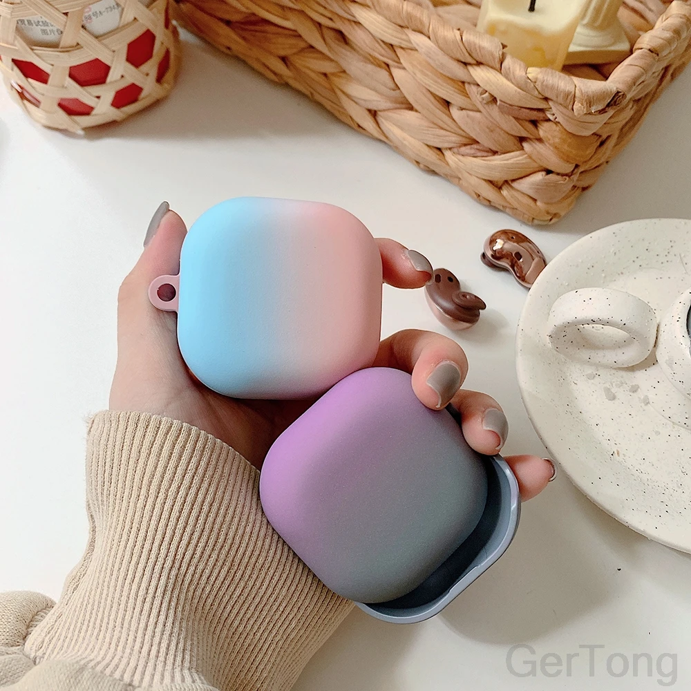 Градиентный защитный чехол для Samsung Galaxy Buds Live противоударный жесткий