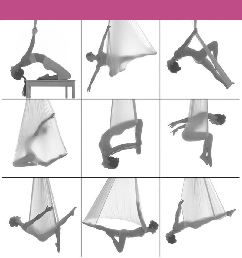 XC высокопрочный анти-гравитационный Воздушный топ Йога-гамак качели Йога кровать для сборки тела пояса для йоги Йога фитнес-оборудование
