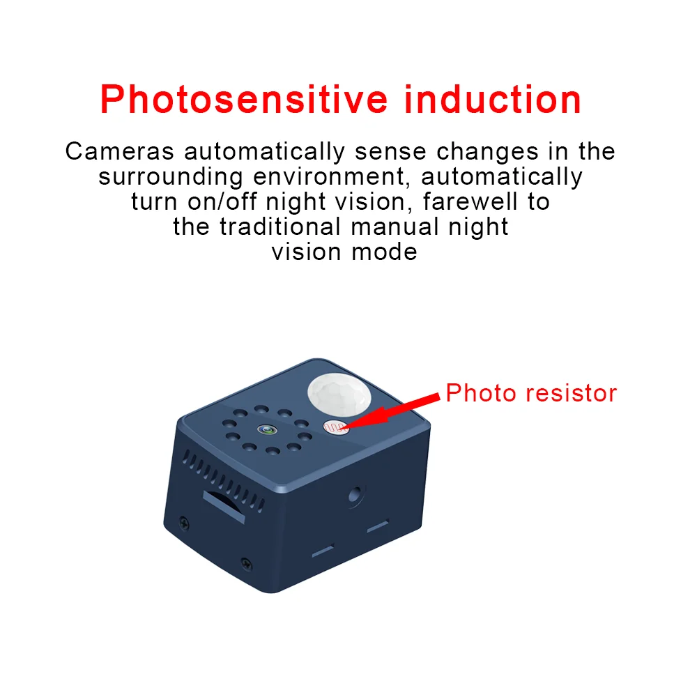 PIR Mini Camera 1080P Home Smart Security Camera Night Vision 1200mAh USB Motion Detection Video Camera Support TF Card Cameras