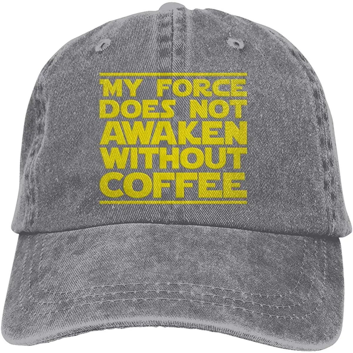 Моя сила не пробудится с кофе ковбойская Кепка унисекс Snapback бейсбольная кепка
