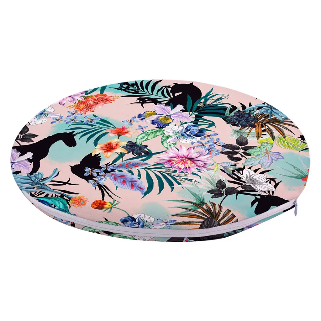 chair cushion seat Polyester Soft Cushion Office Bar Chair Cushion Sponge Gel Memory Foam Seat Pad 40X40CM