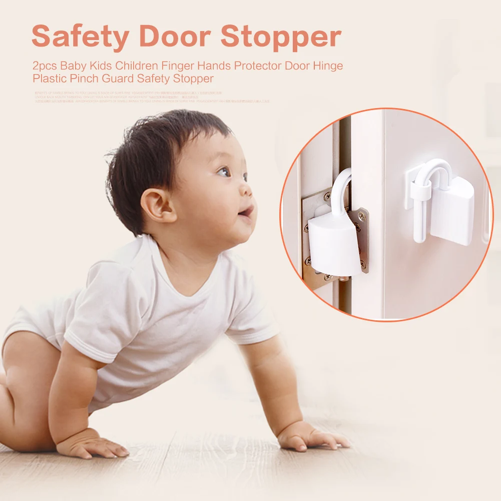 Anti-pinch Baby Safety Lock Wardrobe Door Children Protector Toddler Kids