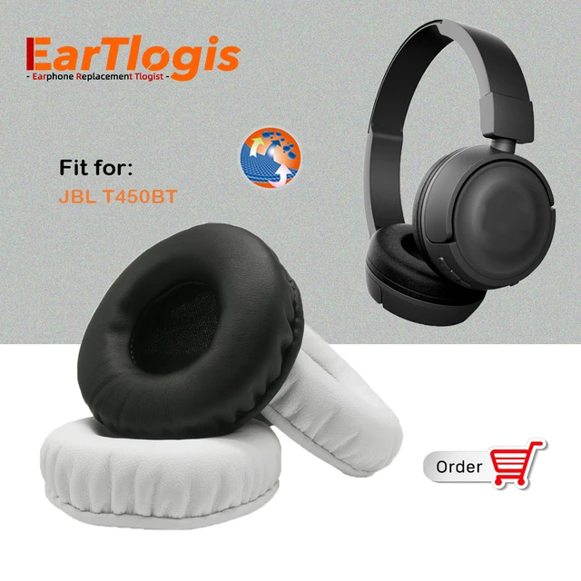 Eartlogis Replacement Ear Pads For Jbl T450bt T 450bt 450 Bt Wireless  Bluetooth Headset Parts Earmuff Cover Cushion Cups Pillow - Earphone  Accessories - AliExpress