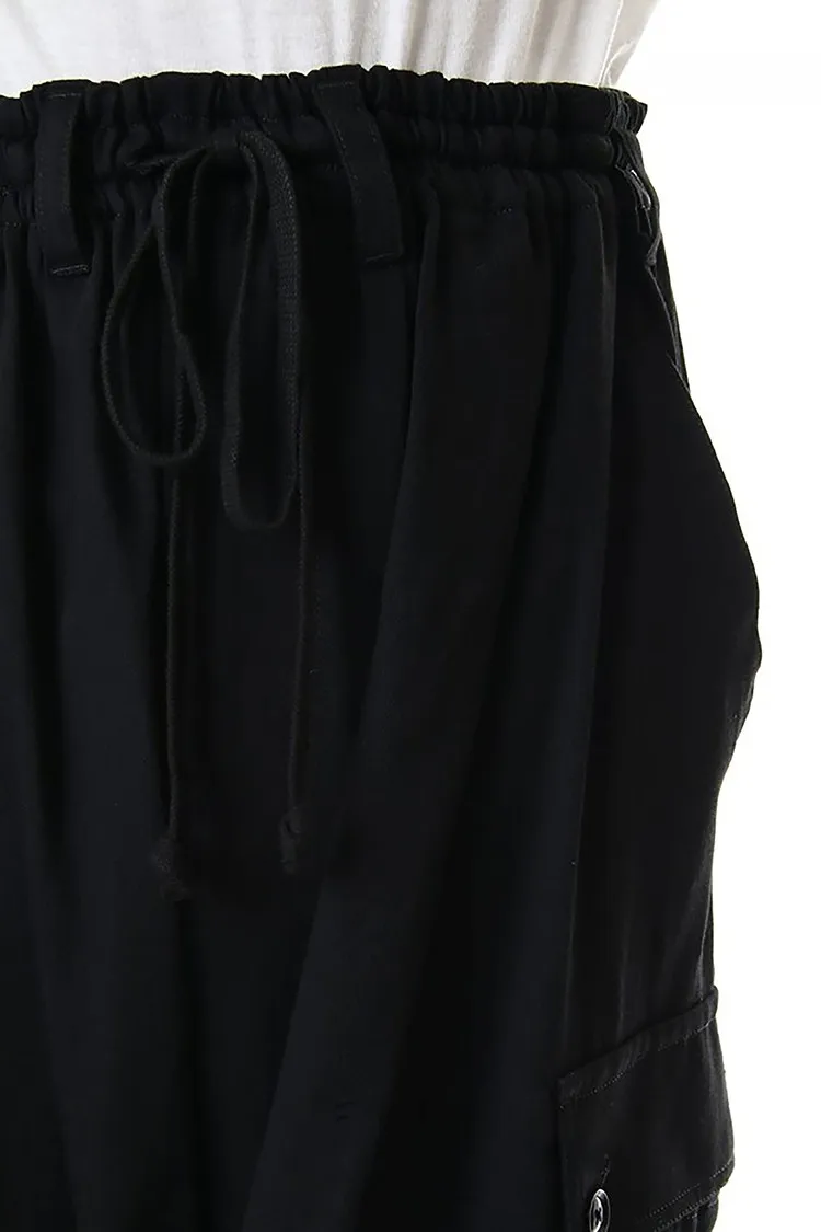 Spring and Autumn men's new fashion casual pants loose harem pants nine point Harlem pants low grade solid color