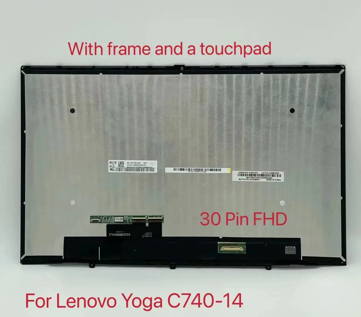 Цифровой ЖК-дисплей для lenovo yoga C740-14IML 81tc | Компьютеры и офис