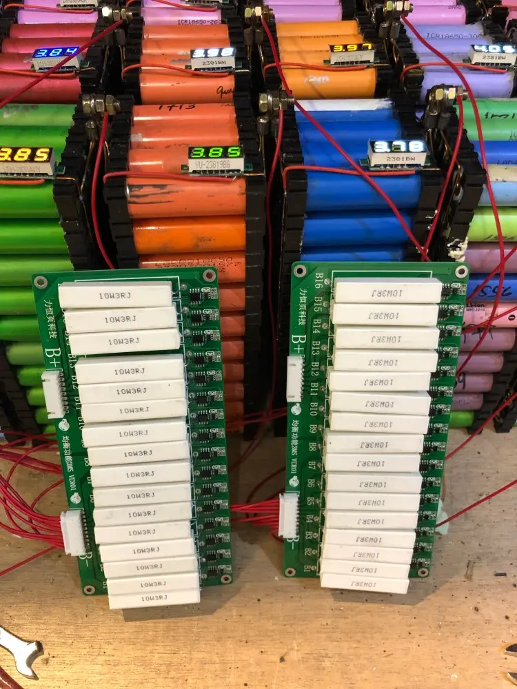 Balance BMS 3S 4S 7S 8S 10S 16S 1A для li ion 1.5A для lifepo4 battery Initiation балансировка активного эквалайзера балансировка с светодиодный