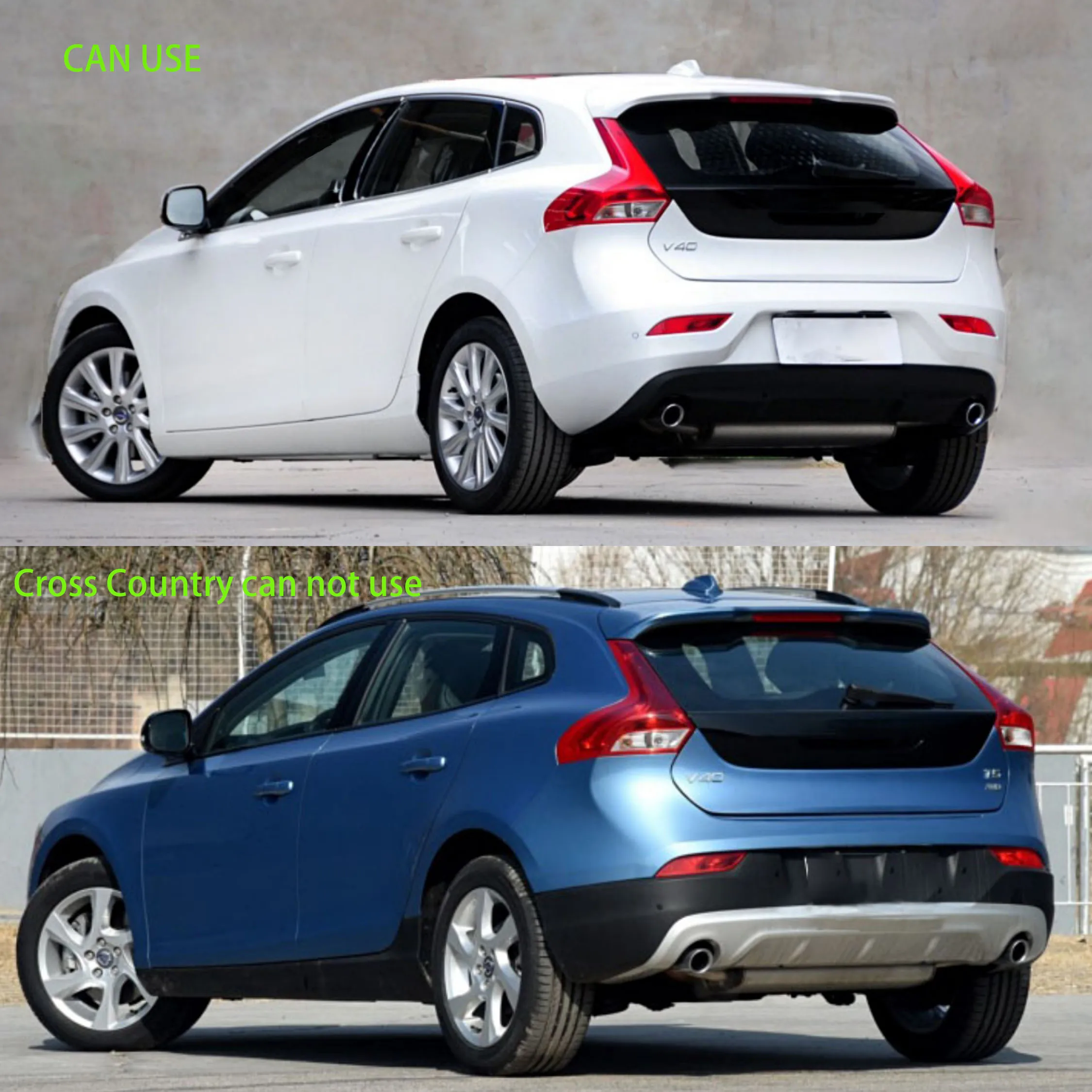 Volvo v40 2012-2019 mudguardsカーフェンダースプラッシュガード