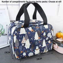  Portable Lunch Box Student Travel Microwave Heating Food Container Plastic Bento Box Lunch Bag For Women Kids Cooler Thermal Bag 