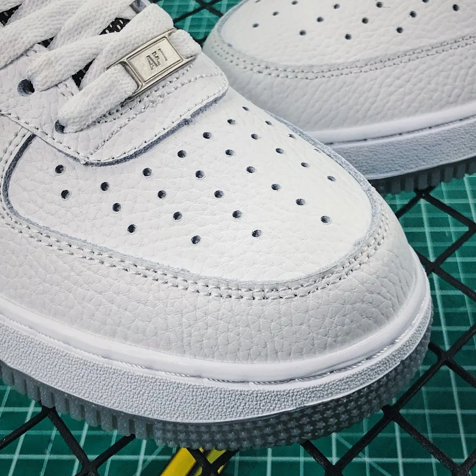 Air Sole 1 '07 низкая белая Жевательная синяя мужская обувь Void one force спортивные кроссовки Женская обувь женские ботинки женские максимальный