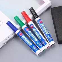

4PCS/Set Erasable Whiteboard Marker Pen Environment Friendly Marker Office School Home Drop Shipping