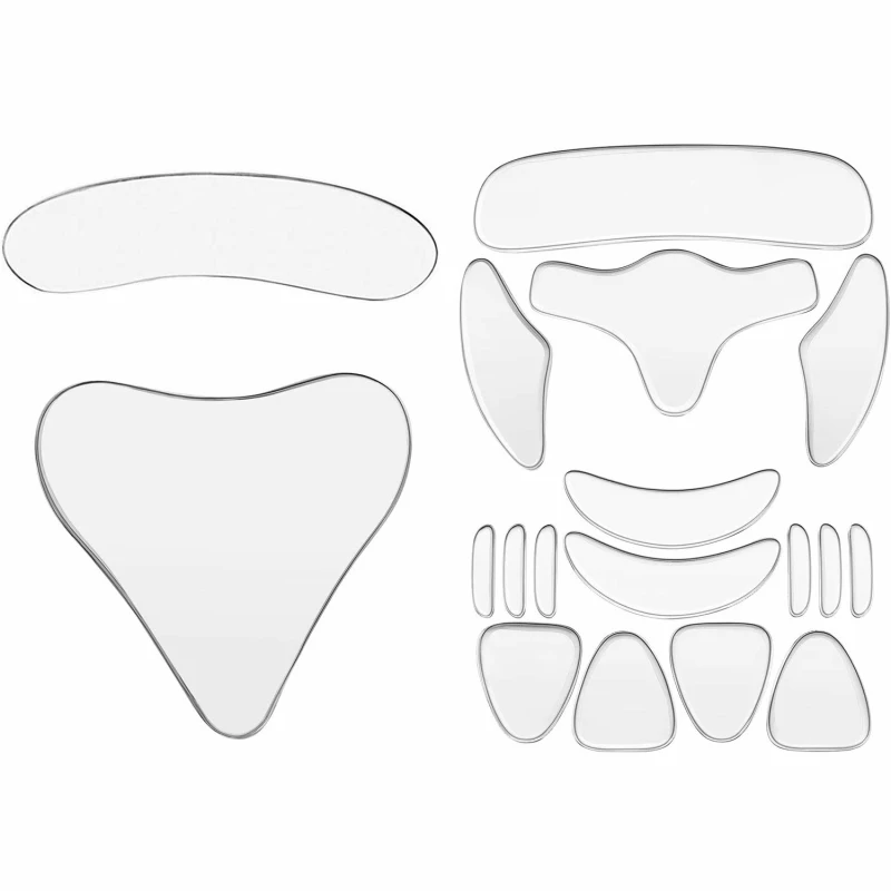 1/2PCS Anti-wrinkle Silicone Gel Pad Facial Forehead Cheek Line Anti-aging Patches Reusable Face Chin Breast Chest Lifting Patch | Красота и