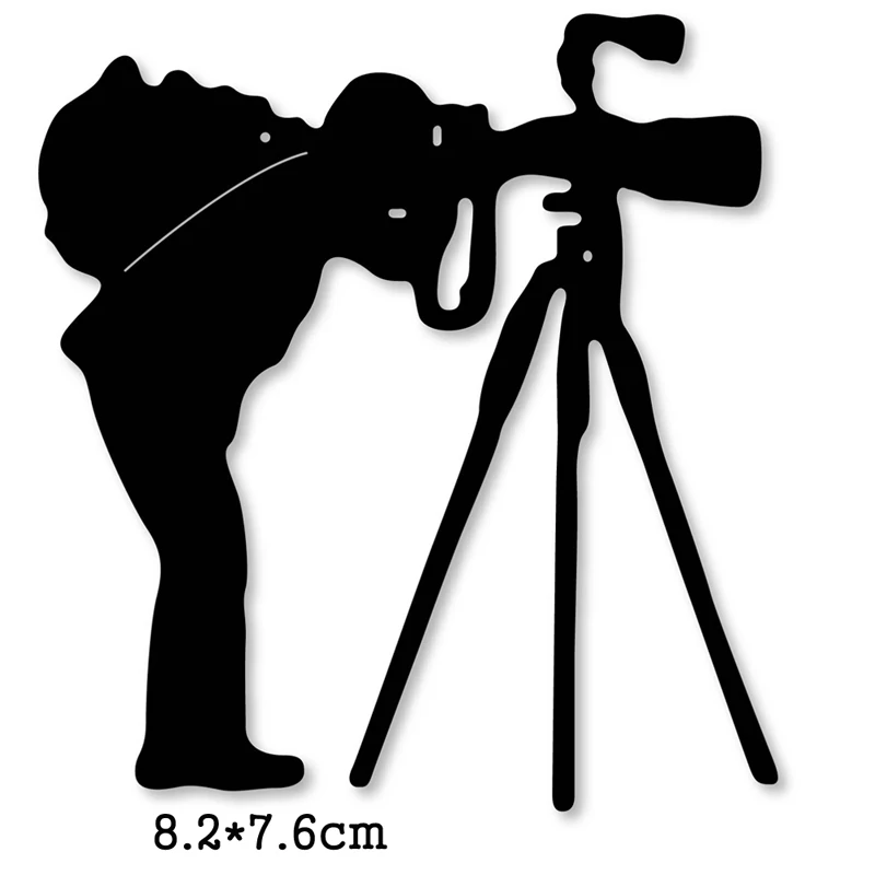 Metal Cutting Dies Men photography 2020 New Crafts Stencil For DIY Scrapbooking Paper/photo Cards Embossing Die | Дом и сад
