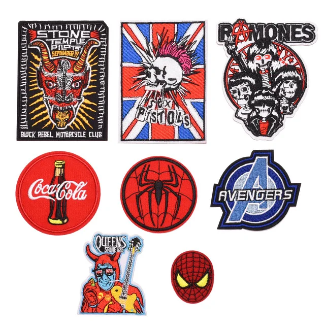 Embroidered patches garment badges