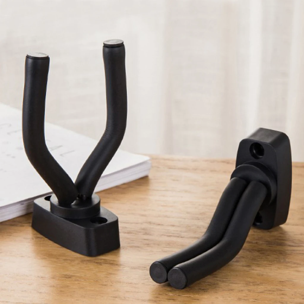 Adjustable Vertical Storage Rack 2Pcs Display Holder for Gun Guitar Baseball Bat Hanging Hook Wall Mounted with Screws