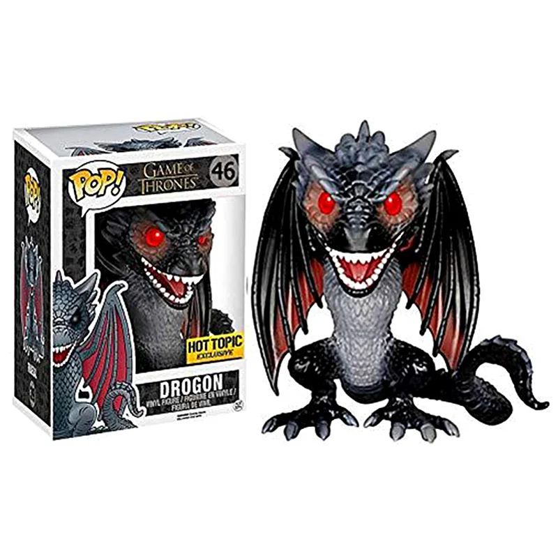 FUNKO POP Новая Большая Игра престолов дрогон 46 # Ограниченная серия Песнь Льда и Огня Коллекционная модель фигурки игрушки для подарка
