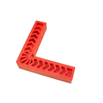 

Plastic Right angle ruler Tool 3pcs L Shape Corner Clamping 90 Degree Clamps Straight Edge Red
