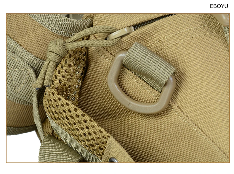 EBOYU 900D Outdoor Waterproof Multifunctional Tactical Waist Bag Multifunction Pockets Small EDC Camping Hiking Trekking
