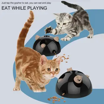 

Pet Food Mouse Ball Toy Dog Cat Interactive Ball Treat Dispenser Pet Play Training Food Leaker Puzzle Ball Toys Drop New