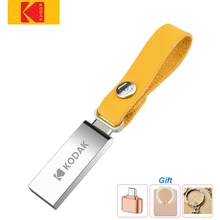 

KODAK USB3.0 pendrive Metal flash drive 16GB 32GB 64GB 128GB usb drive K122 MINI memoria usb USB2.0 High Speed for pc laptop