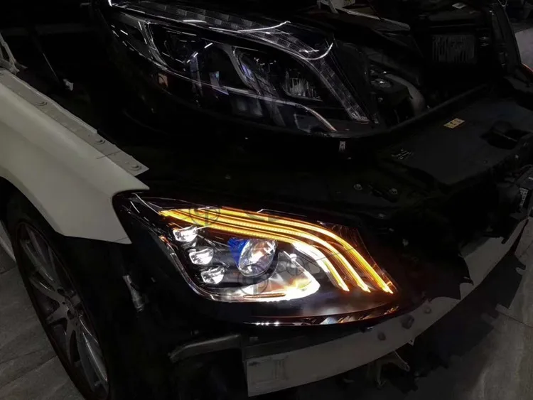 《奔驰 S级 W222 升级 大灯 尾灯（带字）》 (25)