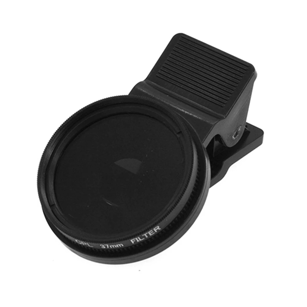 lens for android phone 37mm Ultra Slim CPL Circular Polarizing Lens Filter Mobile Phone Microscope Macro Lens with Clip Phone Accessories sony lens camera phones