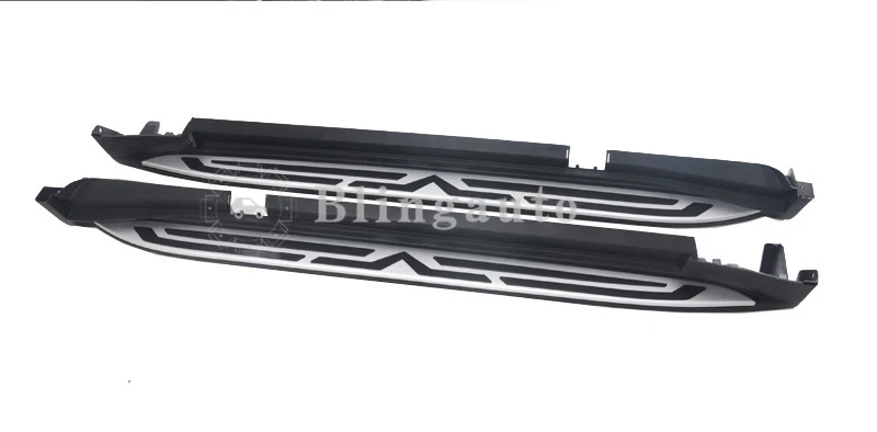 Боковой Шаг подходит для I nfitini QX70 2009- 2 шт. Левая Правая Беговая доска боковые шаги nerf бар Автомобильная педаль боковые лестницы