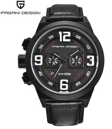 PAGANI Дизайн Авто Дата хронограф часы кварцевые Montres Япония Seiko OS20 движение для мужчин t нержавеющая сталь часы для мужчин Relogio Masculino - Цвет: CX 2652-8