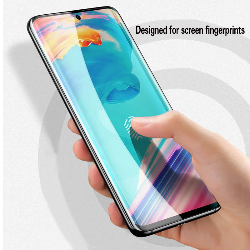 Ультрафиолет закаленное стекло для samsung Note 10 9 8 plus 5D полная жидкая клеевая Защитная пленка для samsung Galaxy s10 s10e S9 S8 Plus