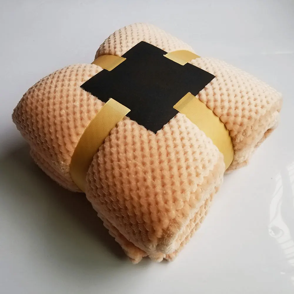 beige 3D пушистые супер мягкое Детское покрывало розовый синий уютное детское одеяло Весенняя одежа для малышей, комплекты постельные принадлежности одеяло из флиса кораллового цвета с мехом детская Одеяло - Цвет: beige
