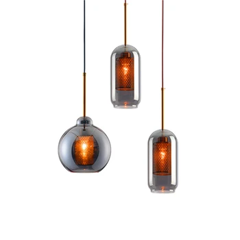 

Modern Led Glass Pendant Lights Bedroom Living Room Hotel Lighting Pendant Lamps Kitchen Fixtures Hanging Lamps Luminaire Avize