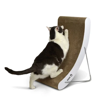 

multi-position cat scratcher scratching post corrugated paper scratching board cat toy pet furniture