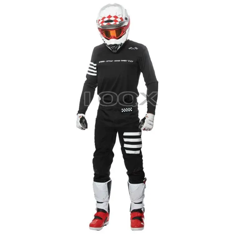 

2021 MX Jersey and Pants Top ATV BMX Motocross Combo Racing Dirt Bike Suit Off Road Gear Set 2 Color Motorcycle Clothing