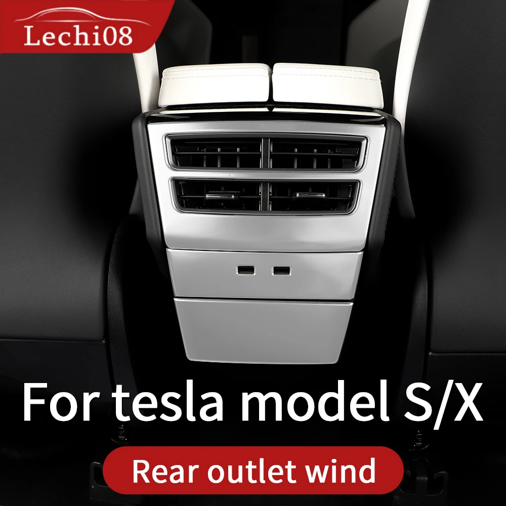 Ветровая отделка для заднего выхода tesla model s аксессуары x 2018 интерьер из