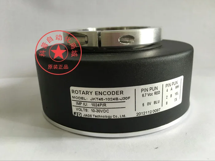 

Encoder JKT45-1024B-J30F hollow shaft 45MM 30MM rotary encoder