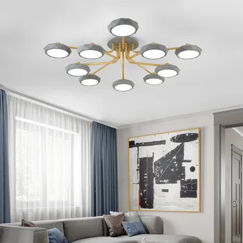 

nordic ventilador de techo Ceiling Lamp Fixtures balcony porch restaurant Living Room luminaria ceiling lights lighting light