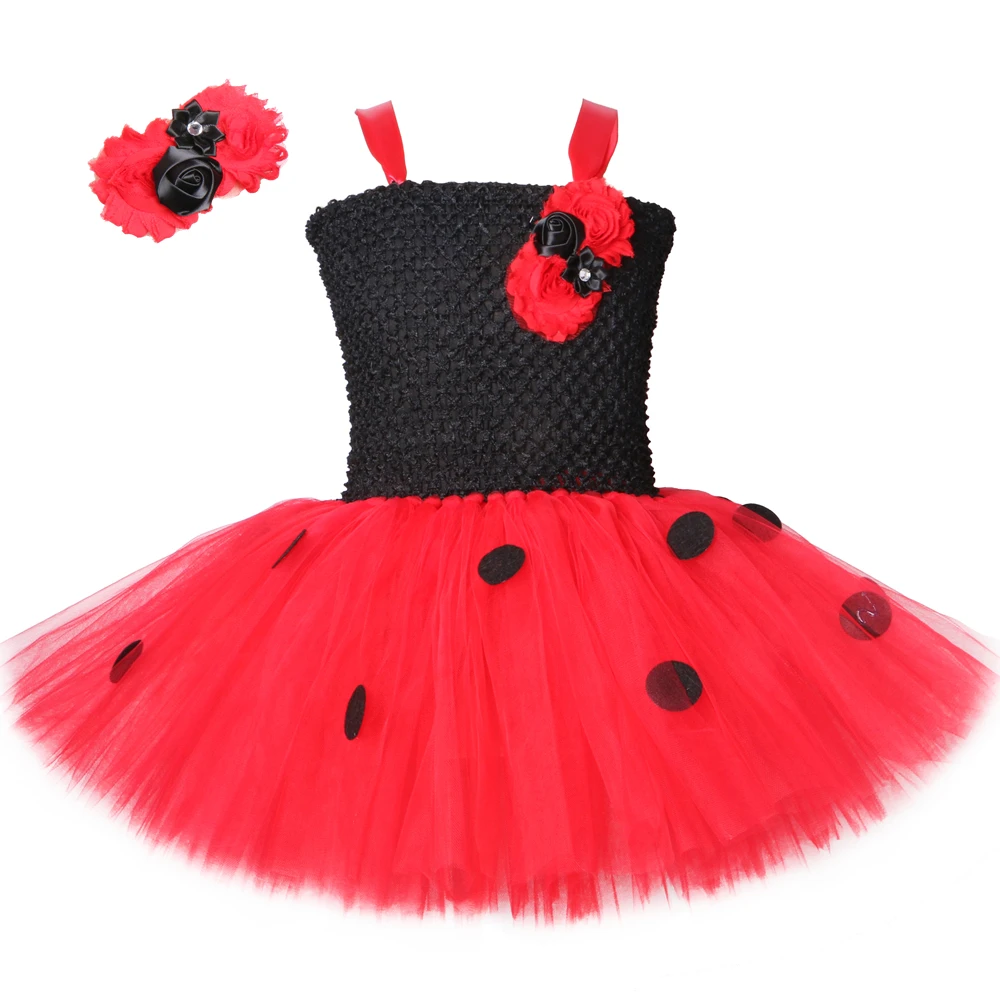 ladybug tutu dress