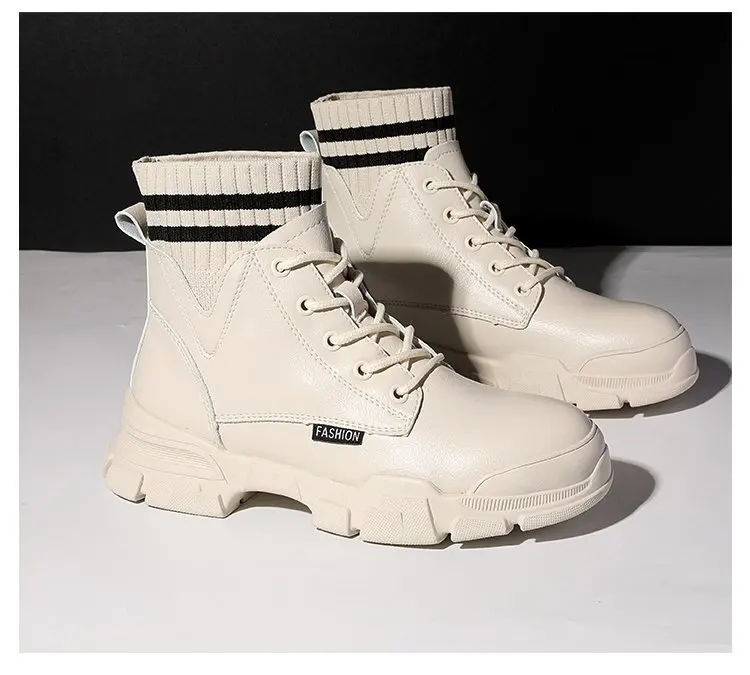 Women boots Ankle Boots Woman Shoes Autumn Chelsea Boots Female Motorcycle boots Platform Boots botas mujer