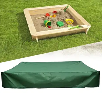 

Square Green Sunshade Sandbox Cover With Drawstring Waterproof Dustproof Protection Gazebo Toldo Toldos Para Exterior summer