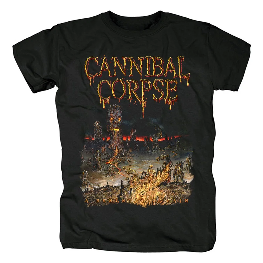 22 конструкции ужасный демон Cannibal Corpse в стиле «панк-рок» 3D брендовая футболка camiseta фитнес тяжелый рок Тяжелая кровь Death Metal хлопок