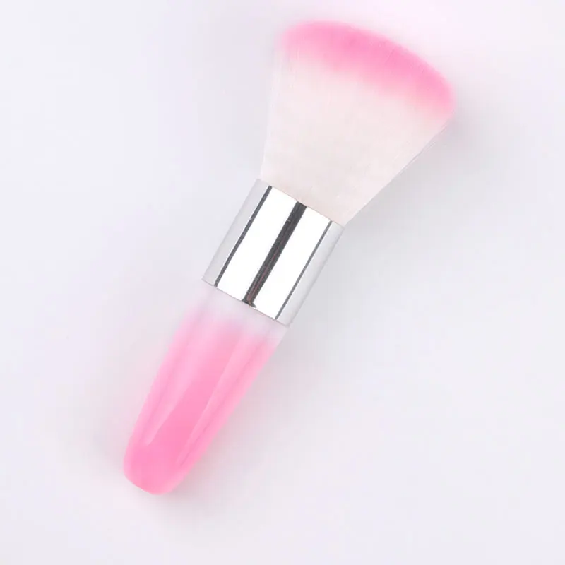 1 pieces Art nails cleaning brush dissolving dust powder brushes cleaner for acrylic UV Gel nail manicure pedicure tools