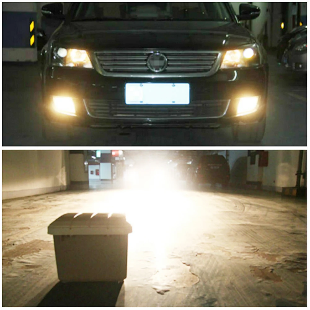2 шт HOD H11 12V 55W автомобили галогенная лампа теплый белый 2400lm 4300K Ultrabright желтый светильник автомобильный светильник s-Silver - Испускаемый цвет: 4300 К Белый Желтый