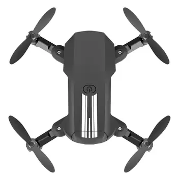 

1 Set Photography Drone Accessories Foldable Quadrotor Mini Aerial Camera Remote Control UAV with Bag (Black 480P-30W)